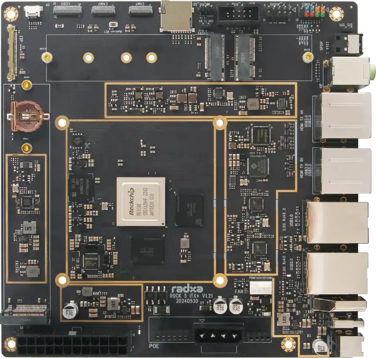 Radxa Rock 5 ITX+