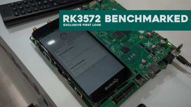 Exclusive: RK3572 First look & Geekbench results