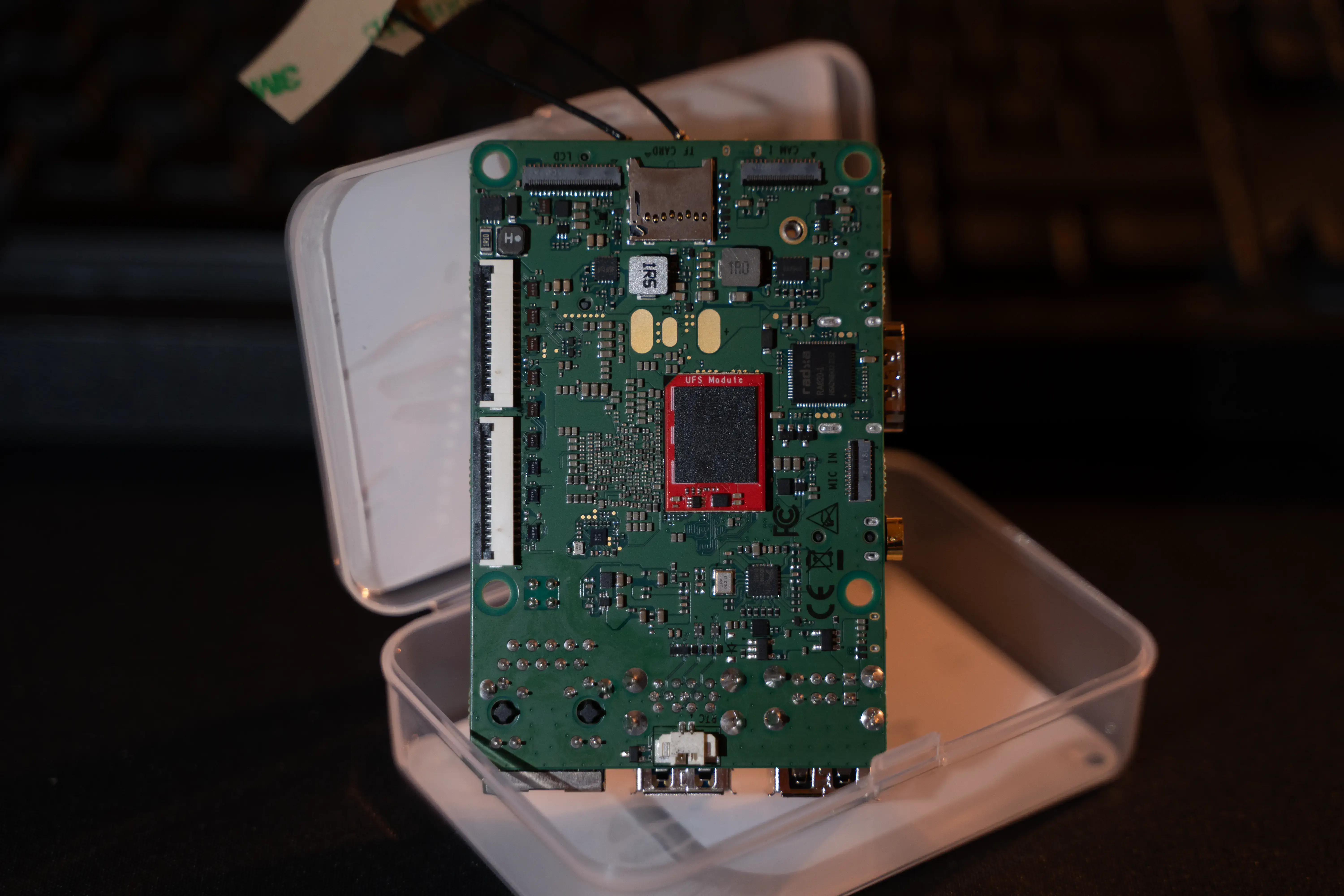 Radxa-Dragon-Q6A Back Side