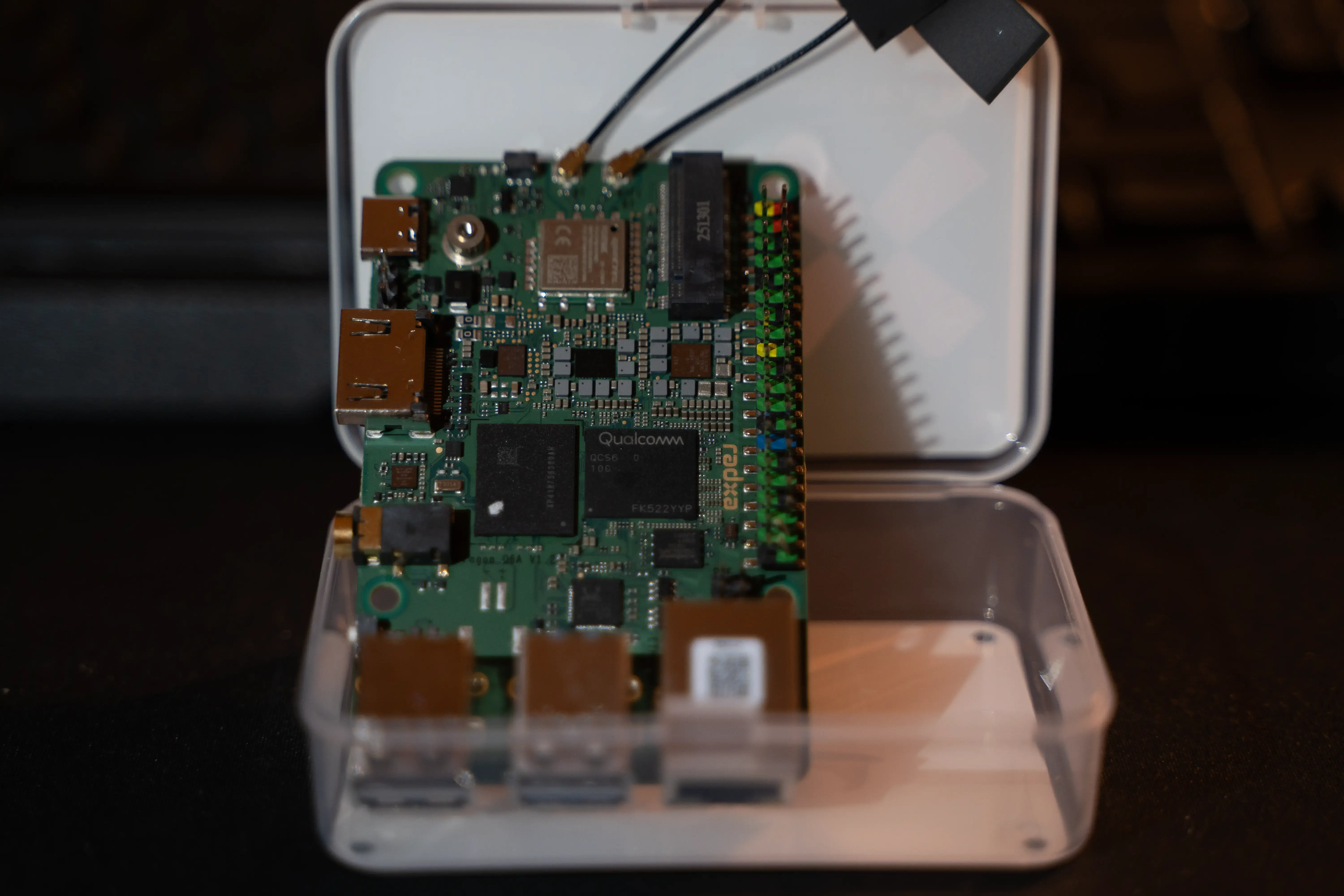 Radxa-Dragon-Q6A Front Side